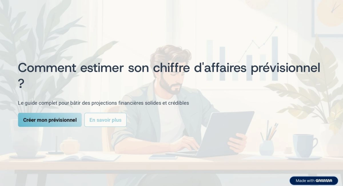 Comment estimer son chiffre d'affaires pr&eacute;visionnel